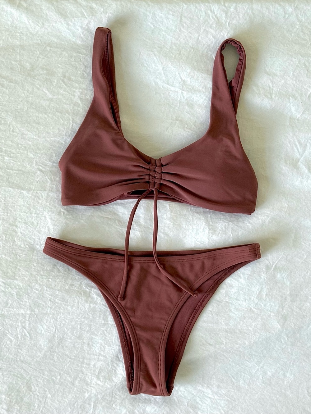 forever 21 mauve bikini set